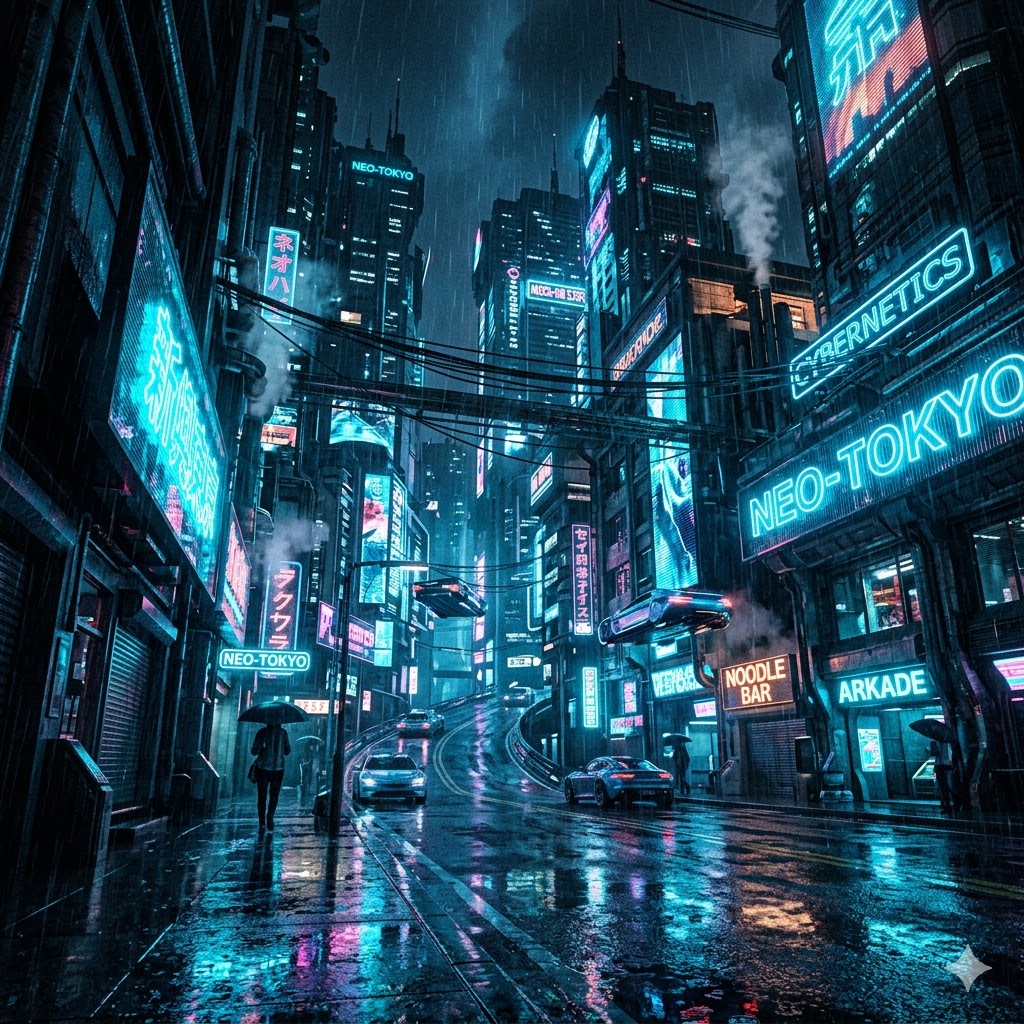 Neon City - AI generated Electronic · EDM music